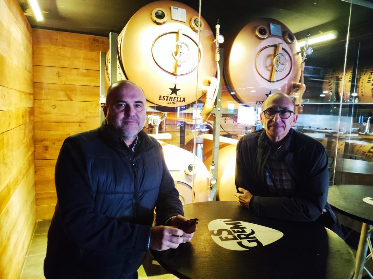 Es Gremi, la sala en la que tienen el local de ensayo los granjeros