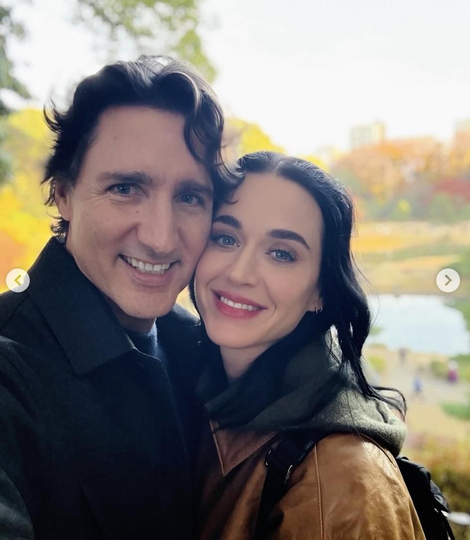 Katy Perry y Justin Trudeau hacen oficial su relación