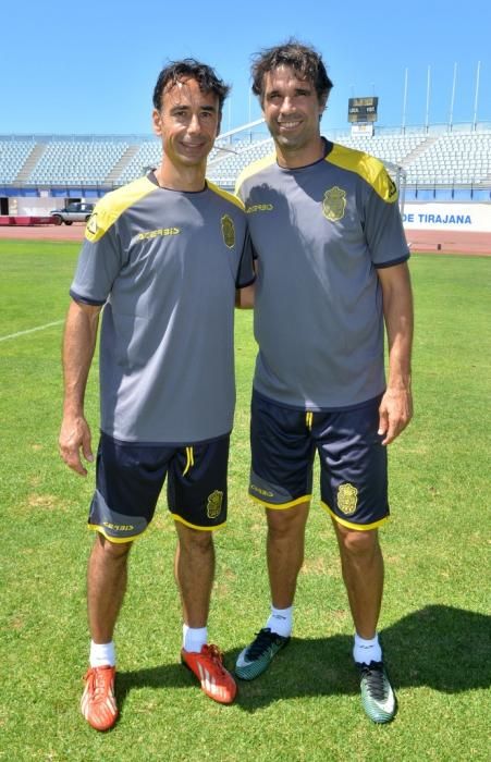 Primer entrenamiento de la UD Las Palmas