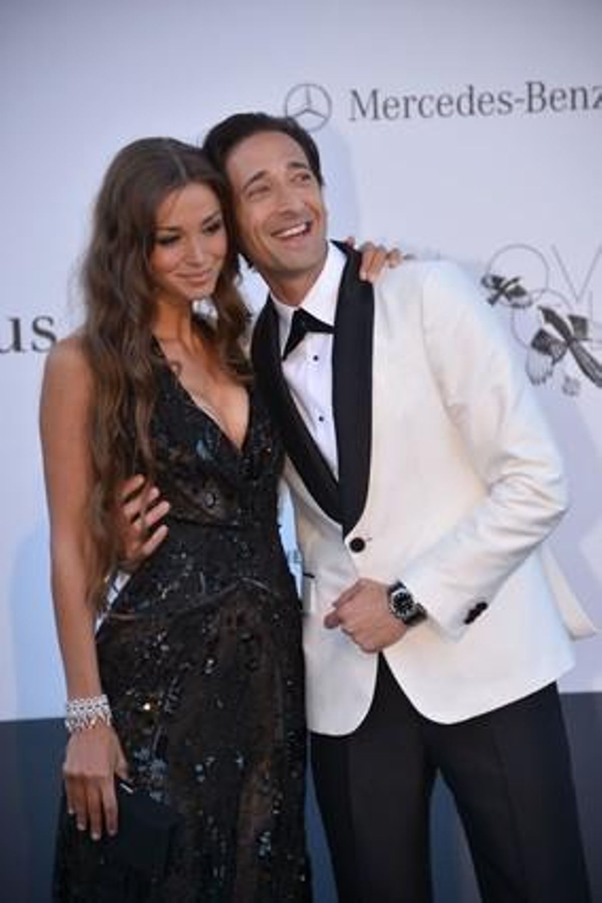 Adrien Brody y Lara Lieto.