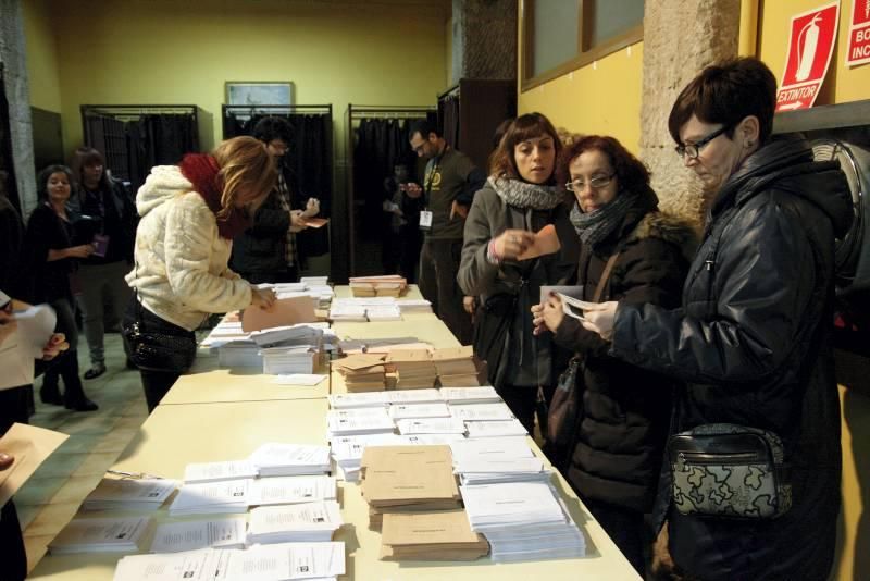 Jornada electoral en Zaragoza