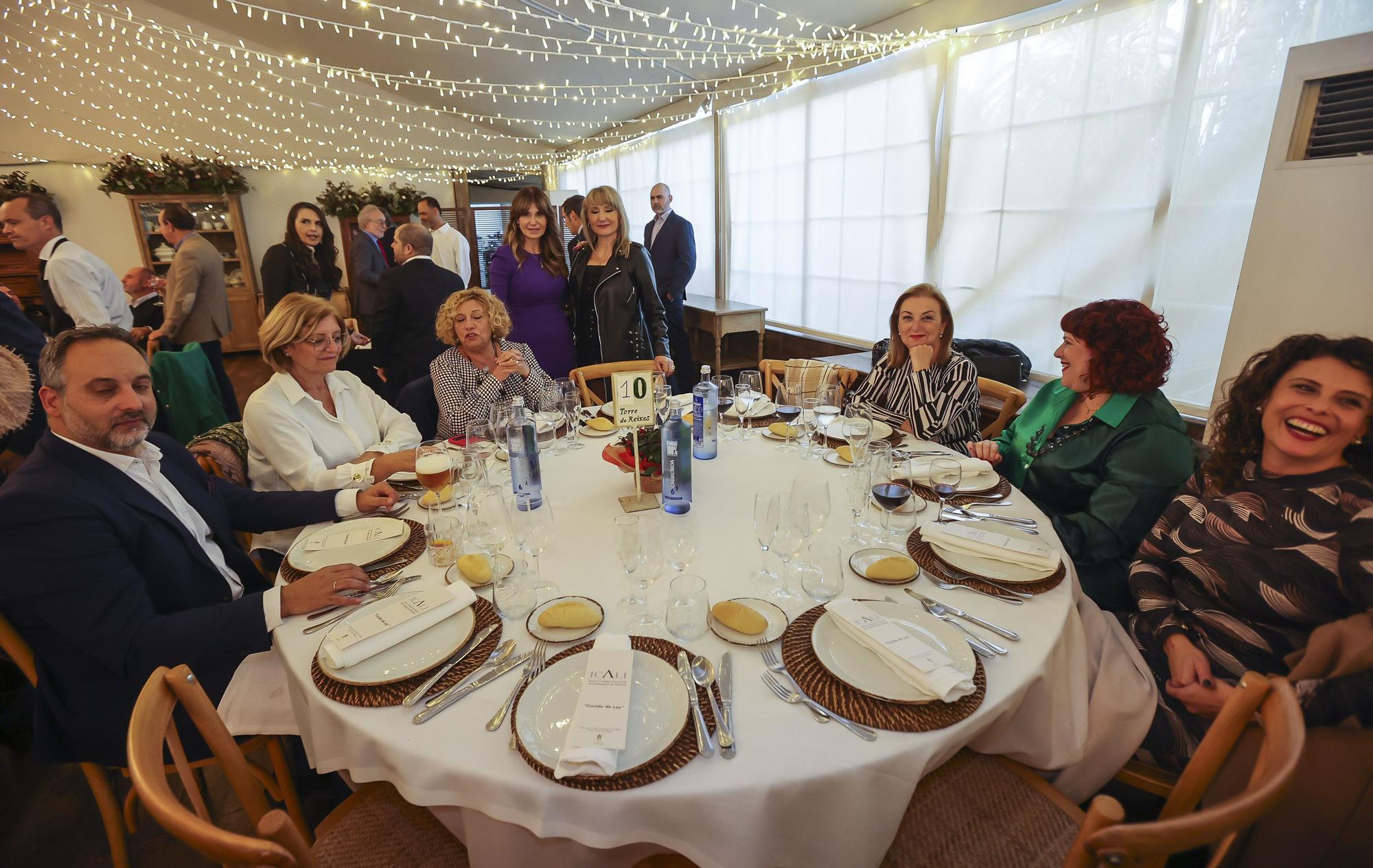 Comida de hermandad del Colegio de Abogados con motivo de la fiesta de la Inmaculada