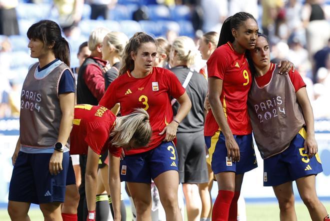 Fútbol fermenino - Partido por la medalla de bronce España - Alemania