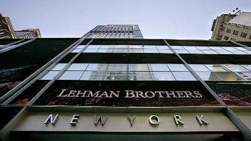 Sede de Lehman Brothers headquarters en New York .
