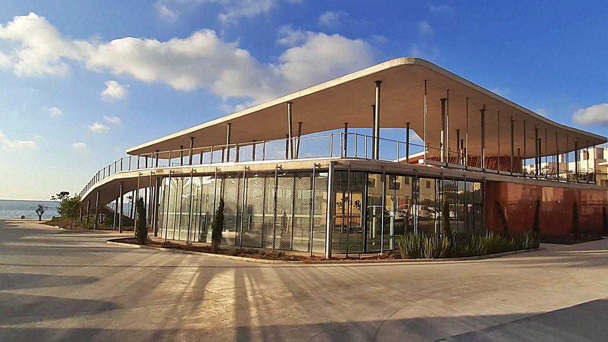 Culminan las obras del auditorio de Caló de s’Oli