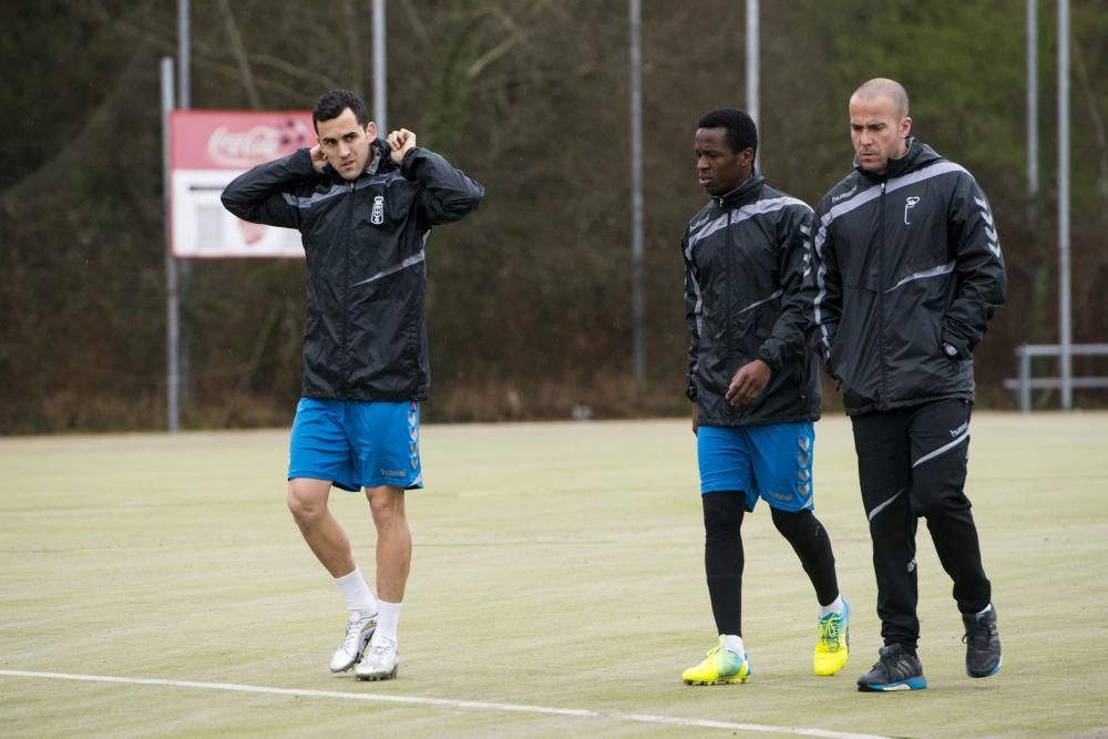 Entrenamiento del Real Oviedo