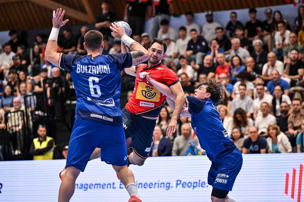 Partido entre Italia y España