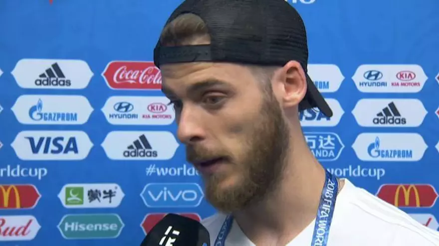 De Gea: "El error puede pasar y ha pasado"