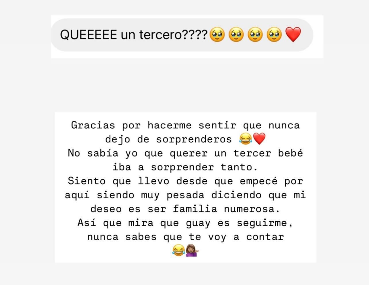 María Pombo ha confesado que ese ha sido siempre su deseo