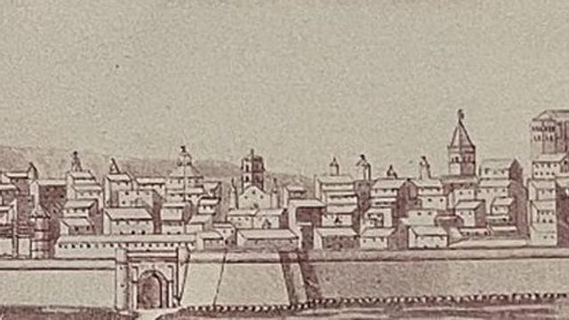Vista marítima de Palma, Lorenzo María Muntaner, 1831.