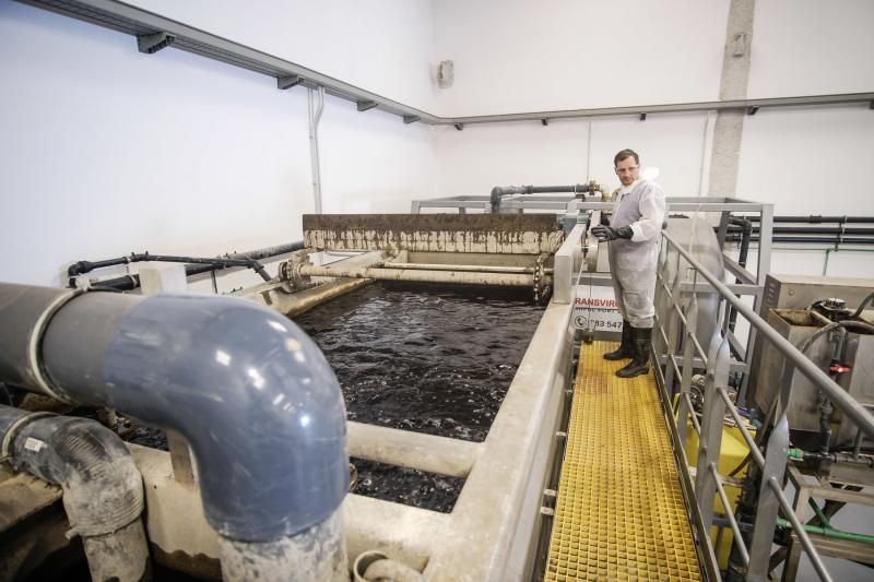 Las Palmas de Gran Canaria . Planta de tratamiento de aguas de Transvirgin  | 06/02/2020 | Fotógrafo: José Carlos Guerra