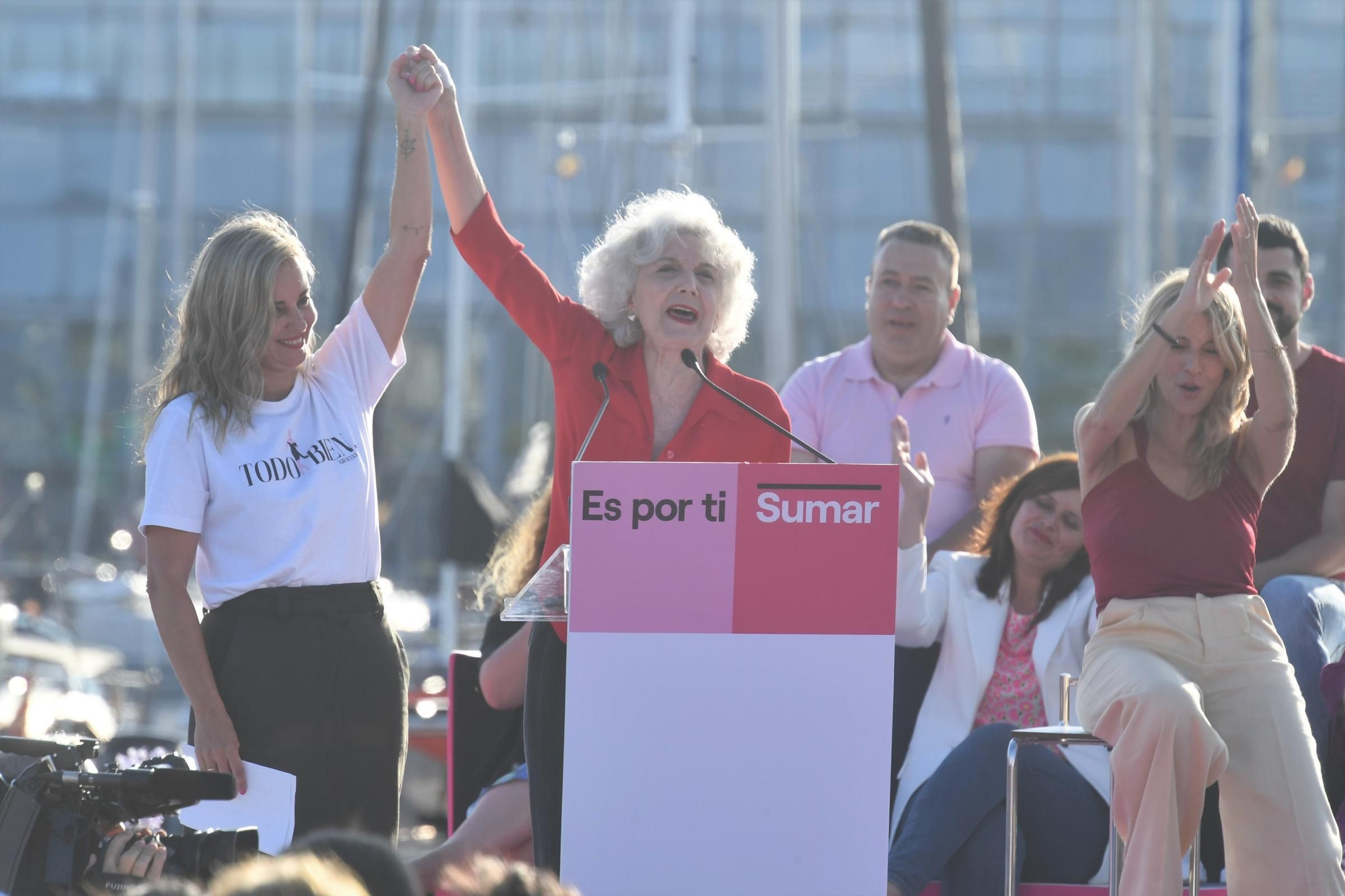 Yolanda Díaz abre campaña en A Coruña