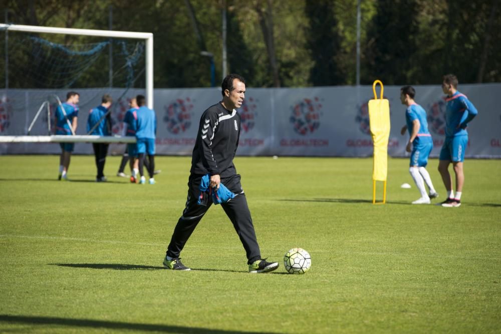 Entrenamiento del Real Oviedo