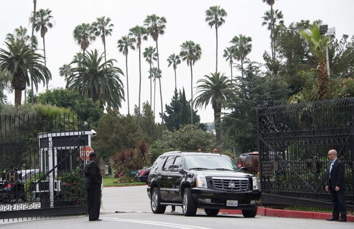 El cementiri Hollywood Forever va acollir ahir el funeral de L’Wren Scott.