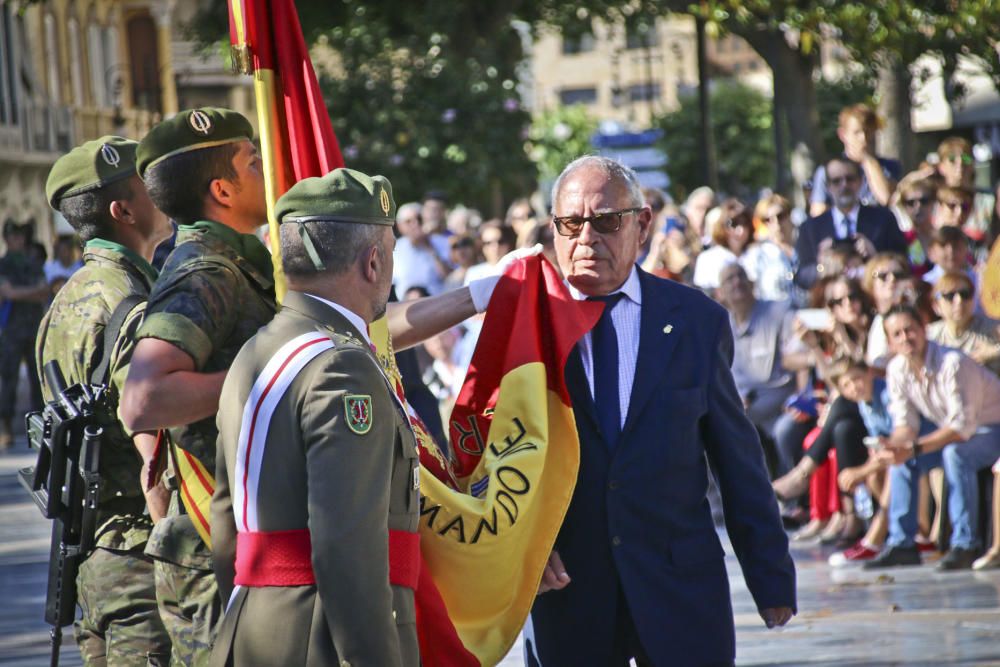 Jura de bandera de 280 civiles en Orihuela