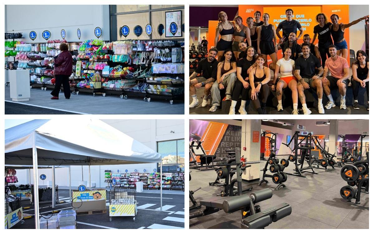 Fotos de las dos franquicias que acaban de abrir en el parque comercial de Almassora.