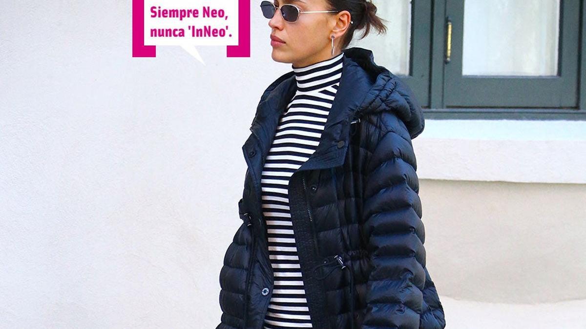 Irina Shayk por la calle