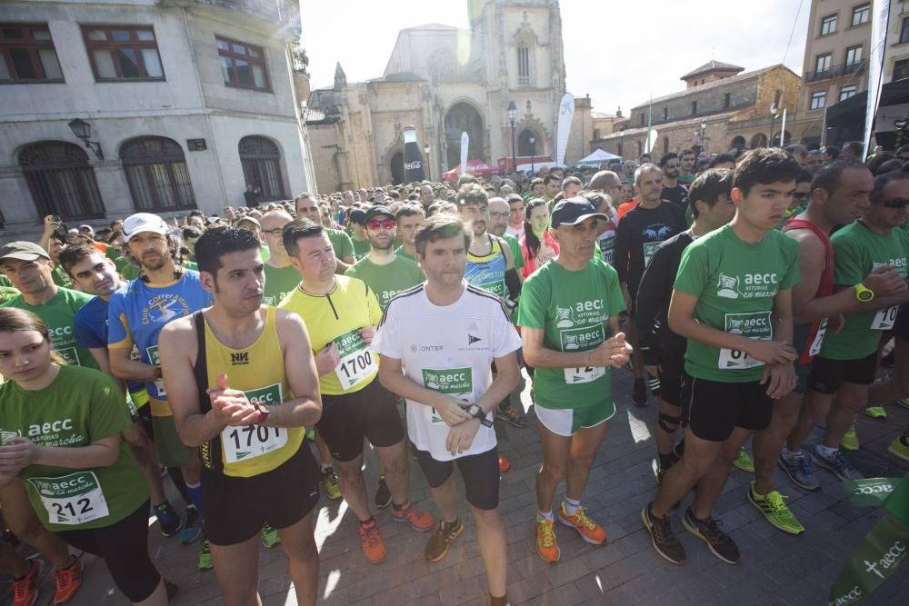 Carrera contra el cáncer en Oviedo