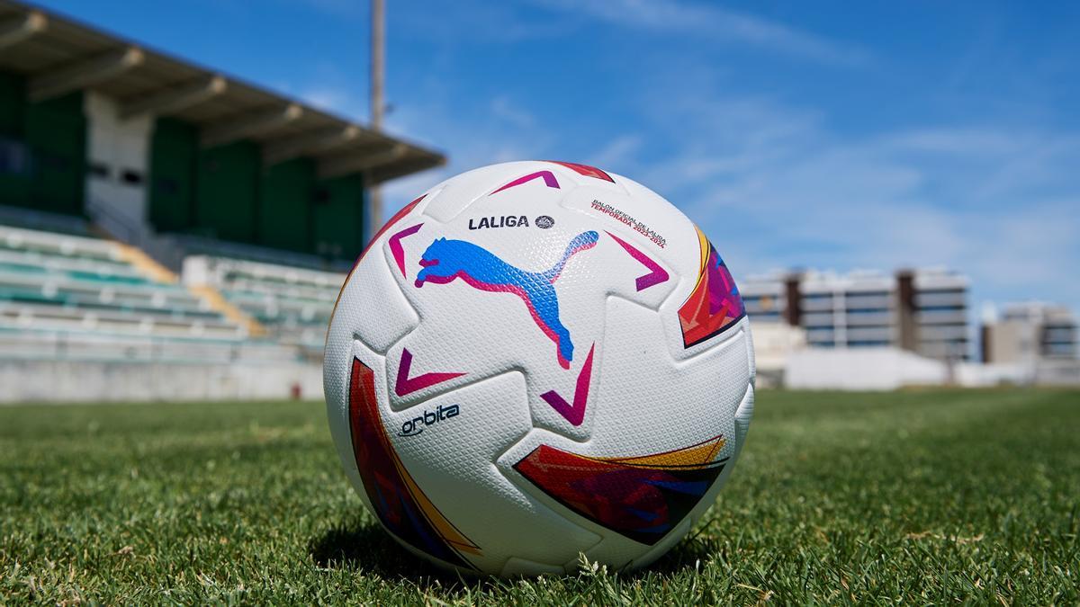 La marca de deporte PUMA y LALIGA han presentado para la temporada 2023/2024 el nuevo diseño del balón oficial ORBITA de LALIGA