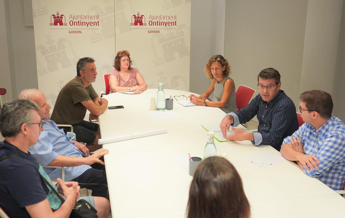 Reunión sobre Cantereria en el Ayuntamiento de Ontinyent.