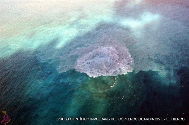 Volcán submarino de El Hierro