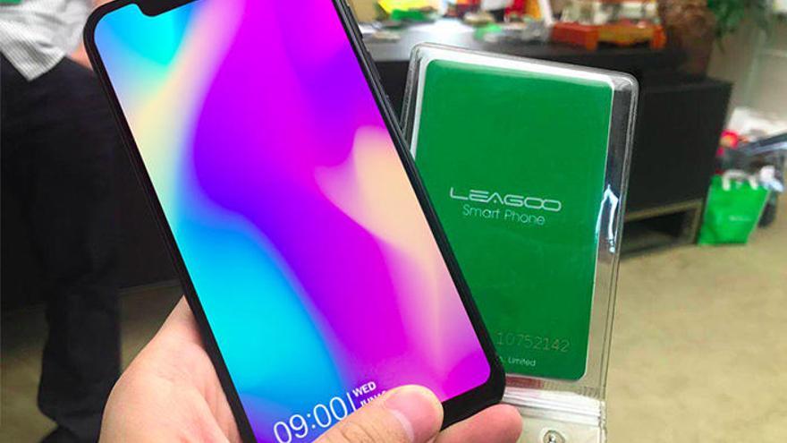 El aspecto del Leagoo S9, la versión china del iPhone X