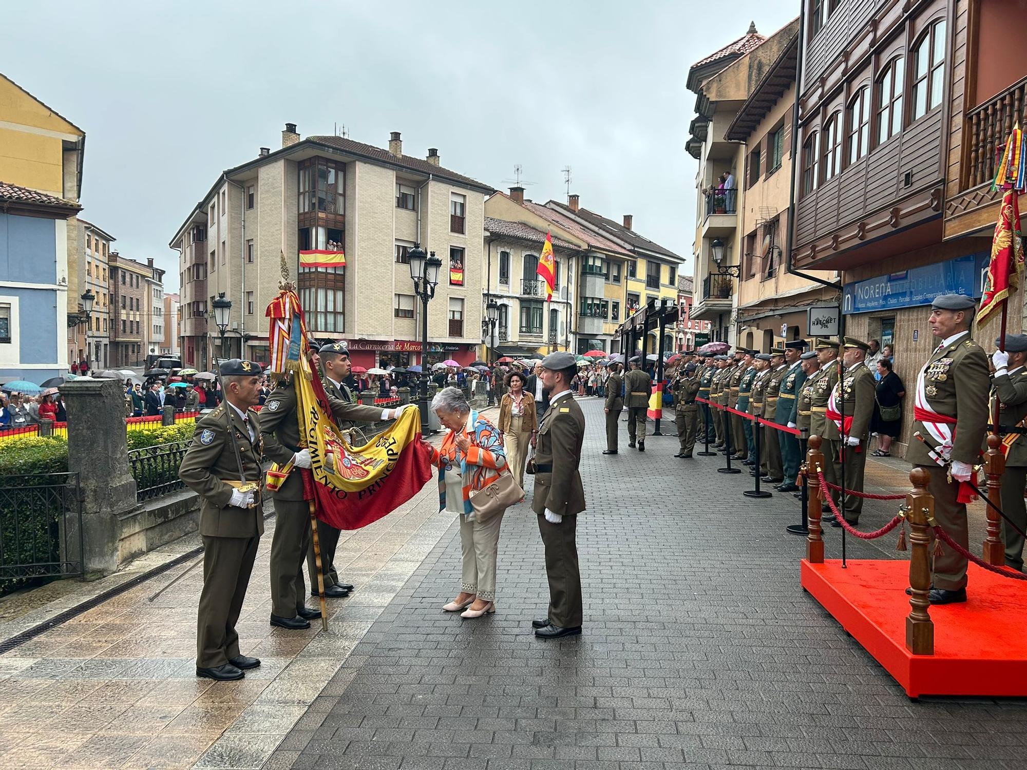 Jura de bandera civil en Noreña