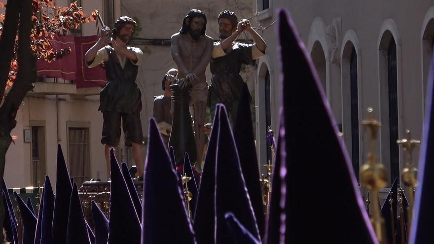 Vuelve a ver la procesión de la Vera Cruz de Zamora en tres minutos: el Evangelio en la calle