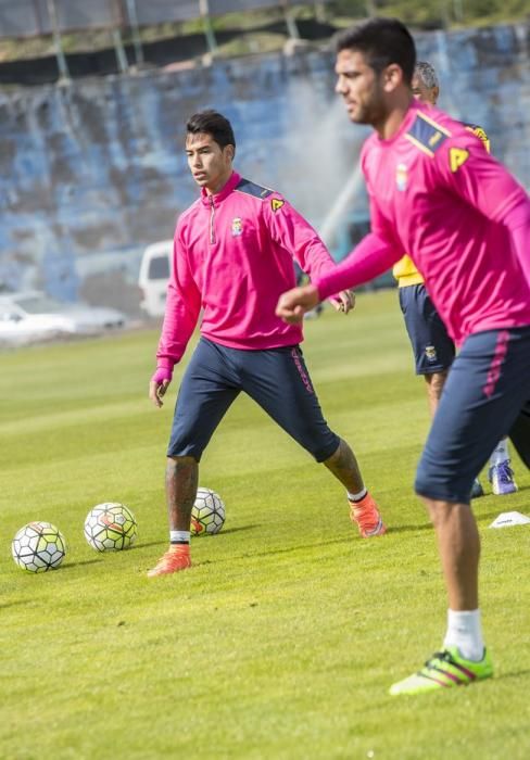 Entrenamiento de la UD Las Palmas