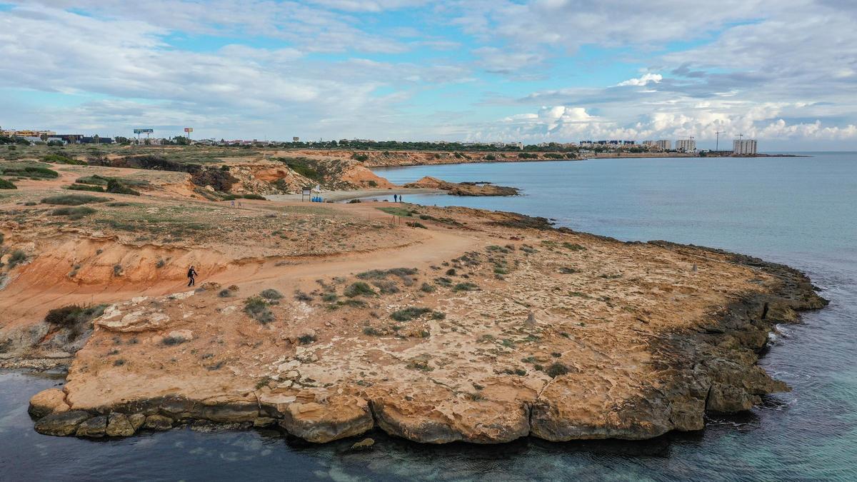 Entorno de Cala Mosca, en Orihuela Costa