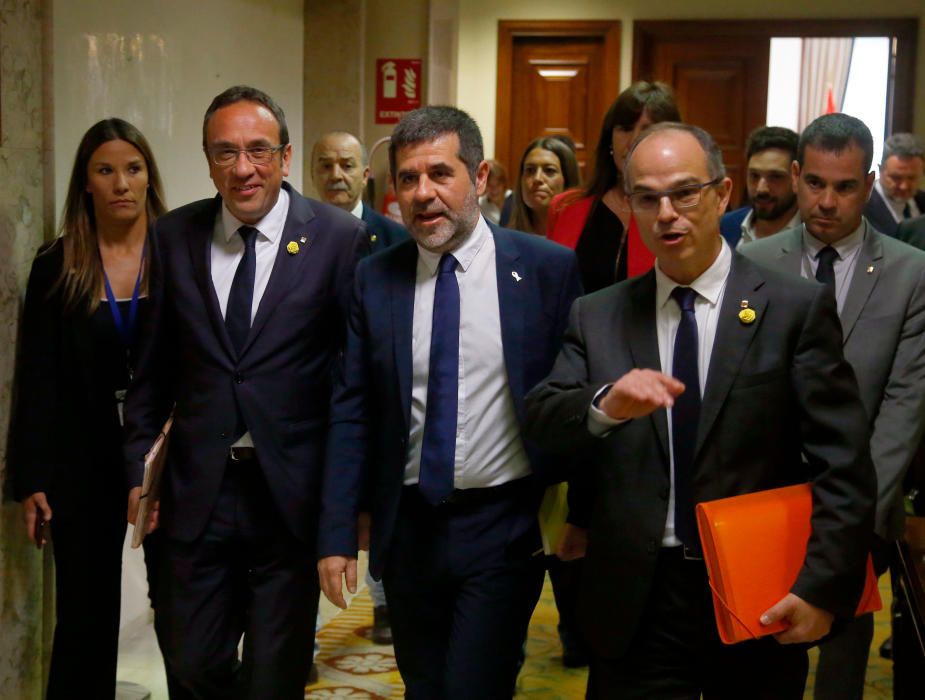 Els presos electes arriben al Congrés i al Senat p