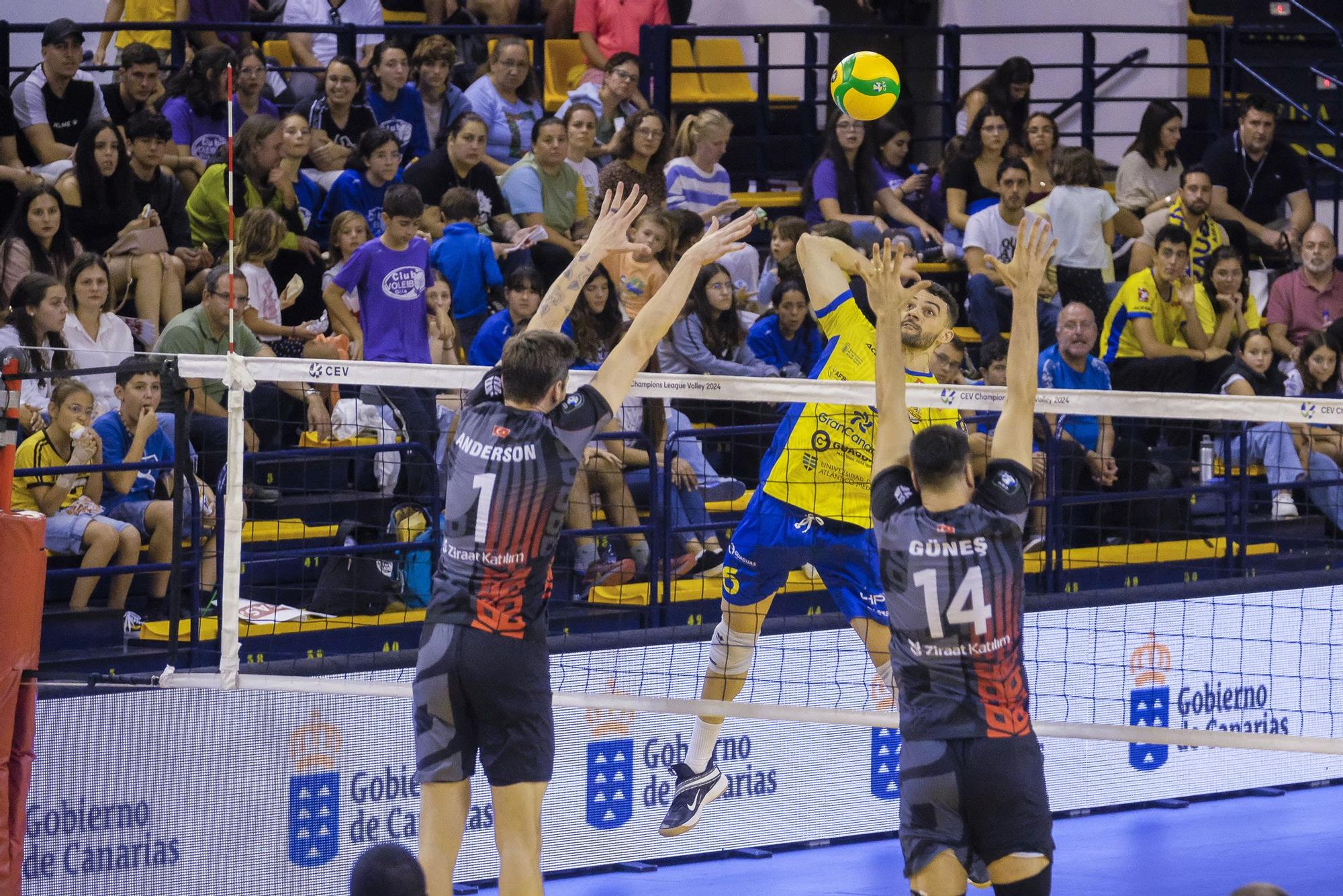 Voleibol | Cuartos de final de Champions: Guaguas-Ankara