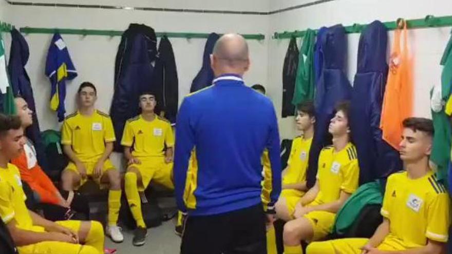 El épico discurso de Tino García a la selección canaria sub 16 de fútbol sala