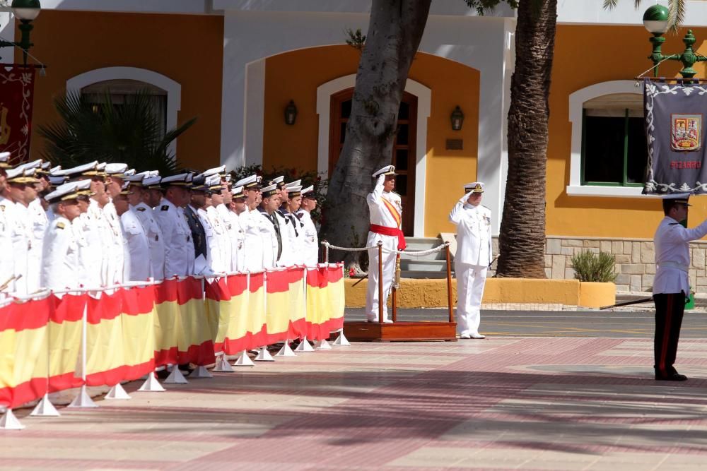La Armada rinde homenaje a los que dieron su vida por España en el día de la Virgen del Carmen