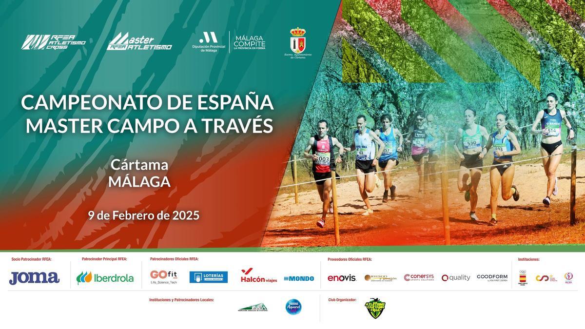 Cartel del Campeoanto de España de Cross Máster