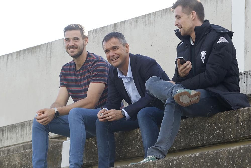 Primera jornada de Juan Merino como entrenador del Córdoba CF.