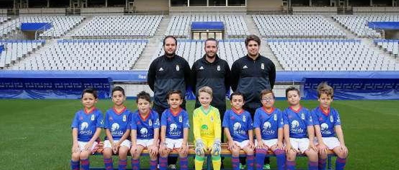 Real Oviedo prebenjamín.