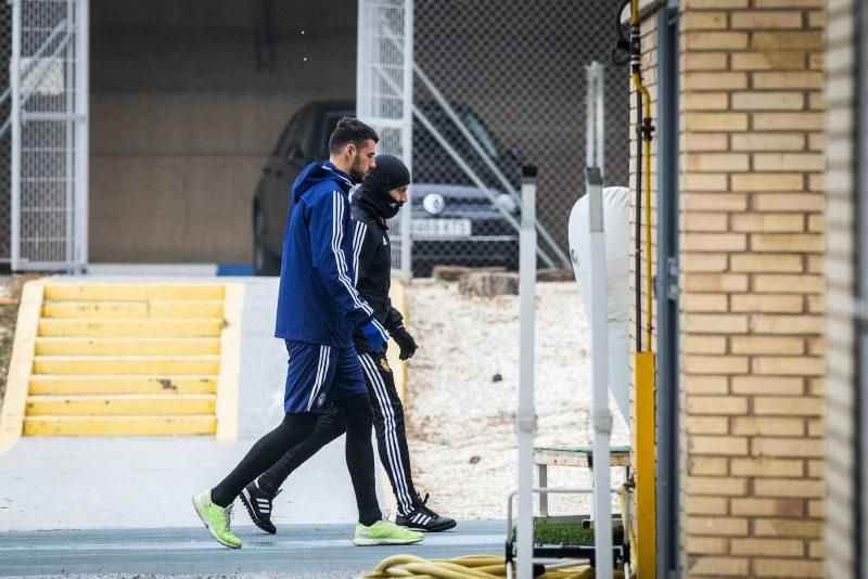 Entrenamiento del 13 de enero del Real Zaragoza