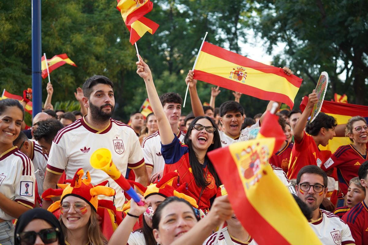 Así se vivió la segunda estrella del Mundial en Sevilla