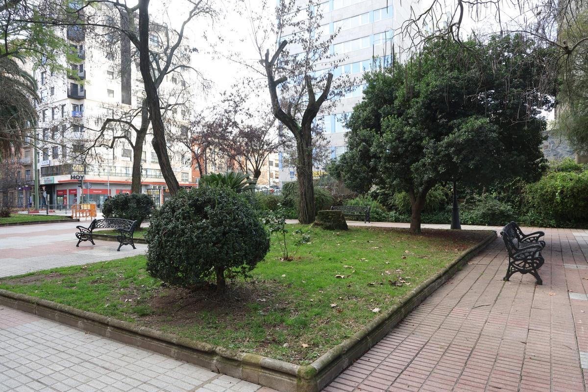 FOTOGALERÍA | La esperada reforma del Paseo de Cánovas de Cáceres, más cerca