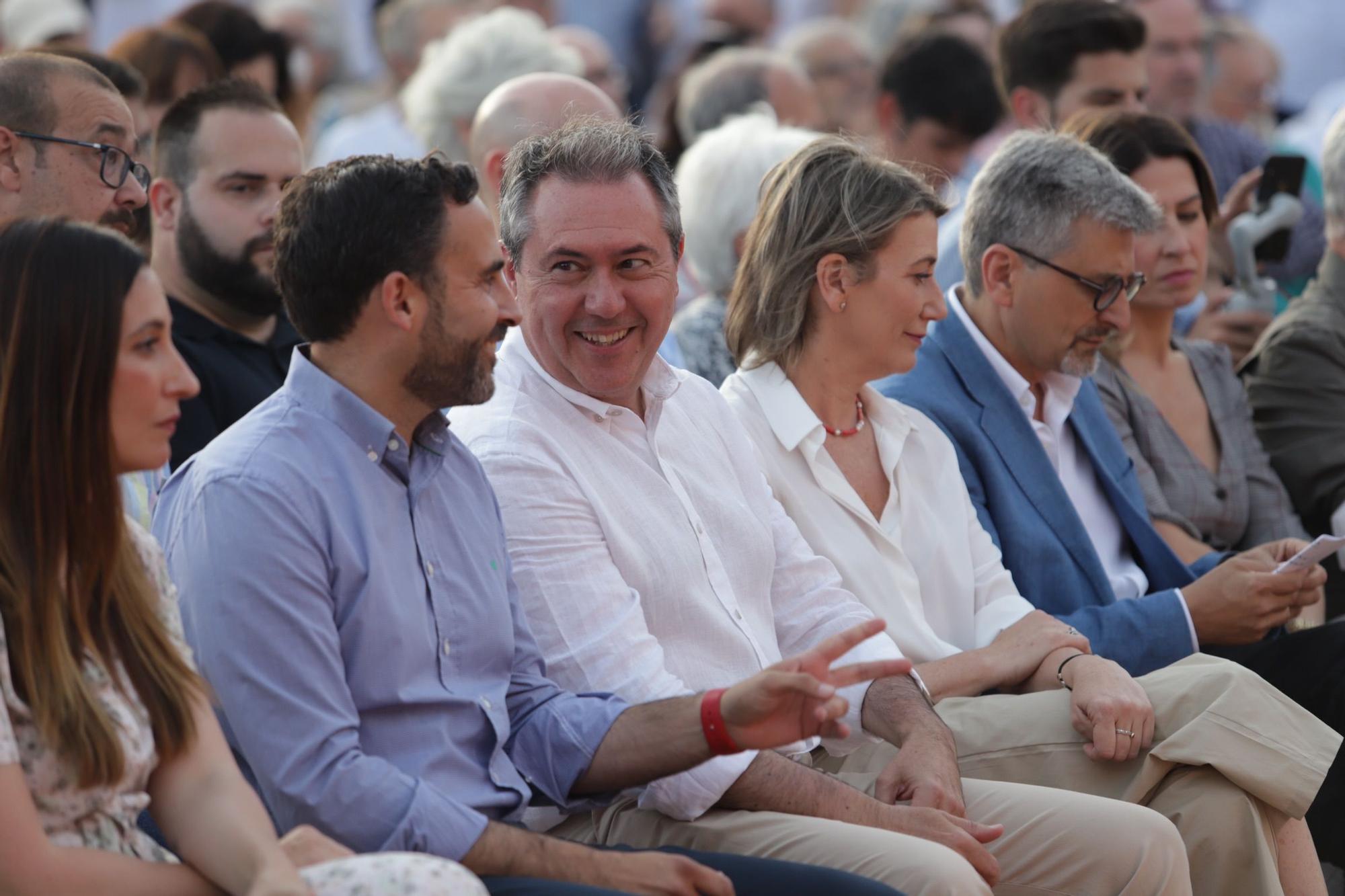 Acto de Juan Espadas, candidato del PSOE a las elecciones andaluzas, en Málaga