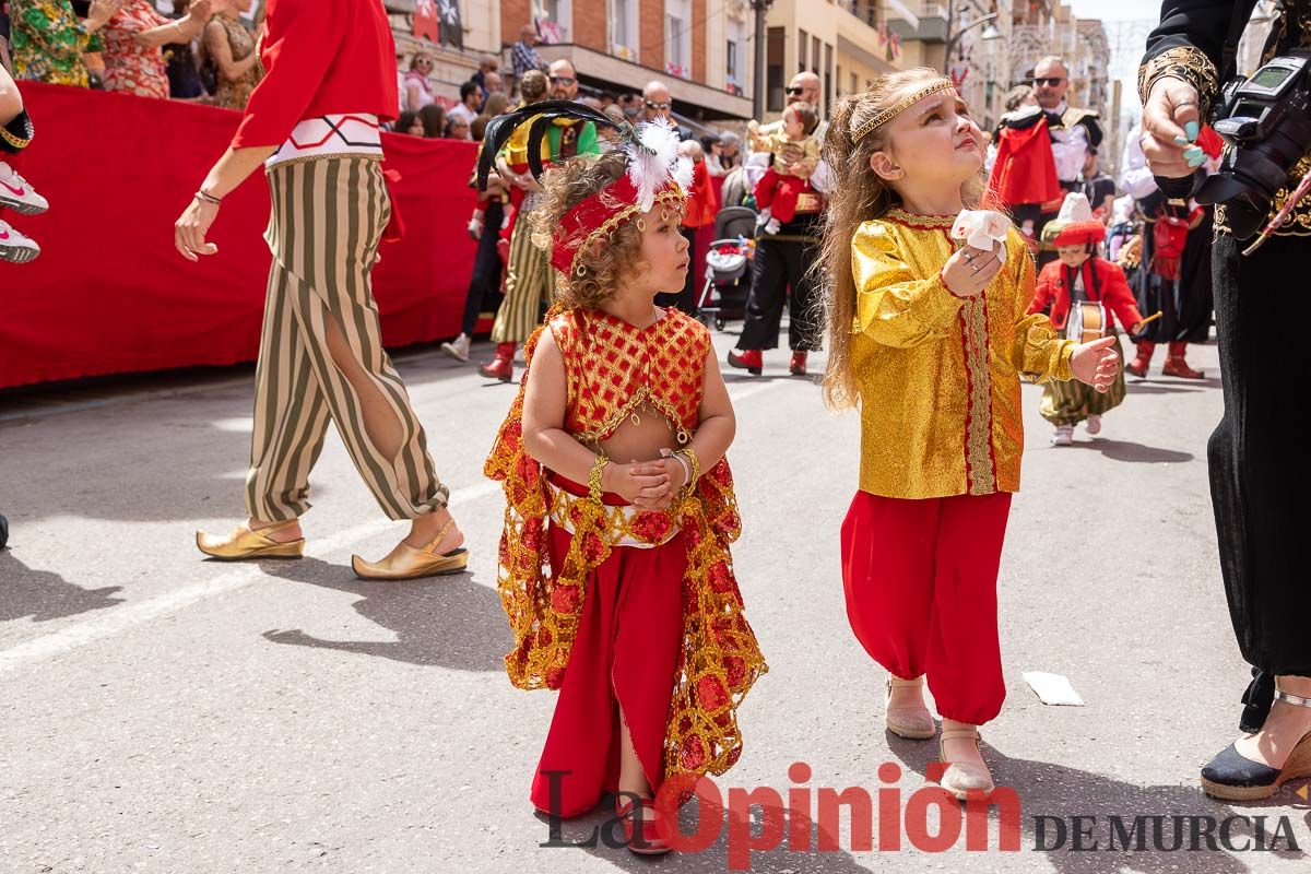 Desfile infantil del Bando Moro en las Fiestas de Caravaca