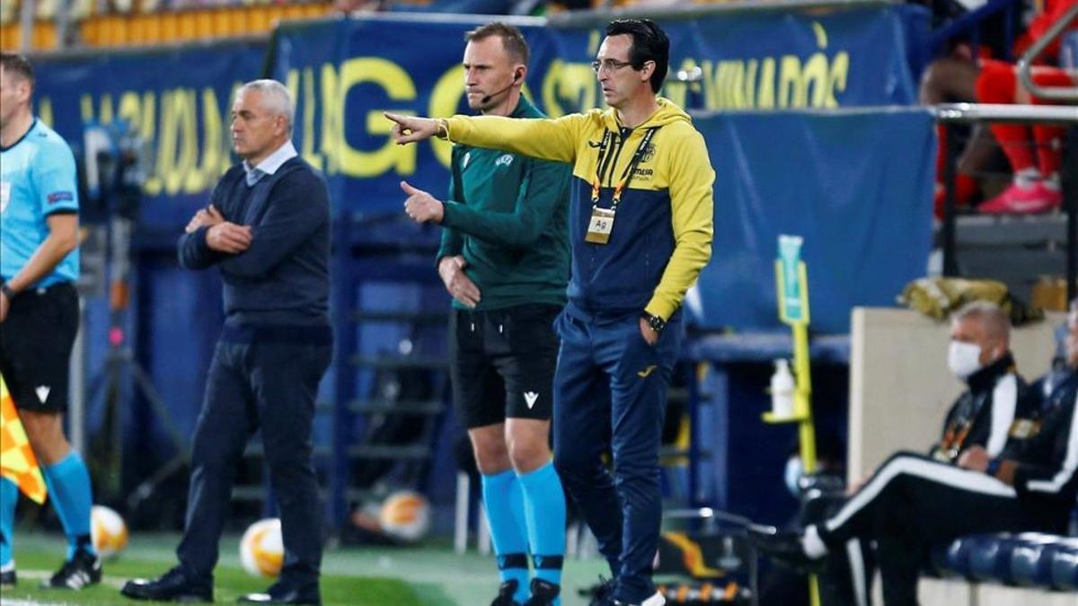 Unai Emery prepara rotaciones ante el Maccabi tel Aviv