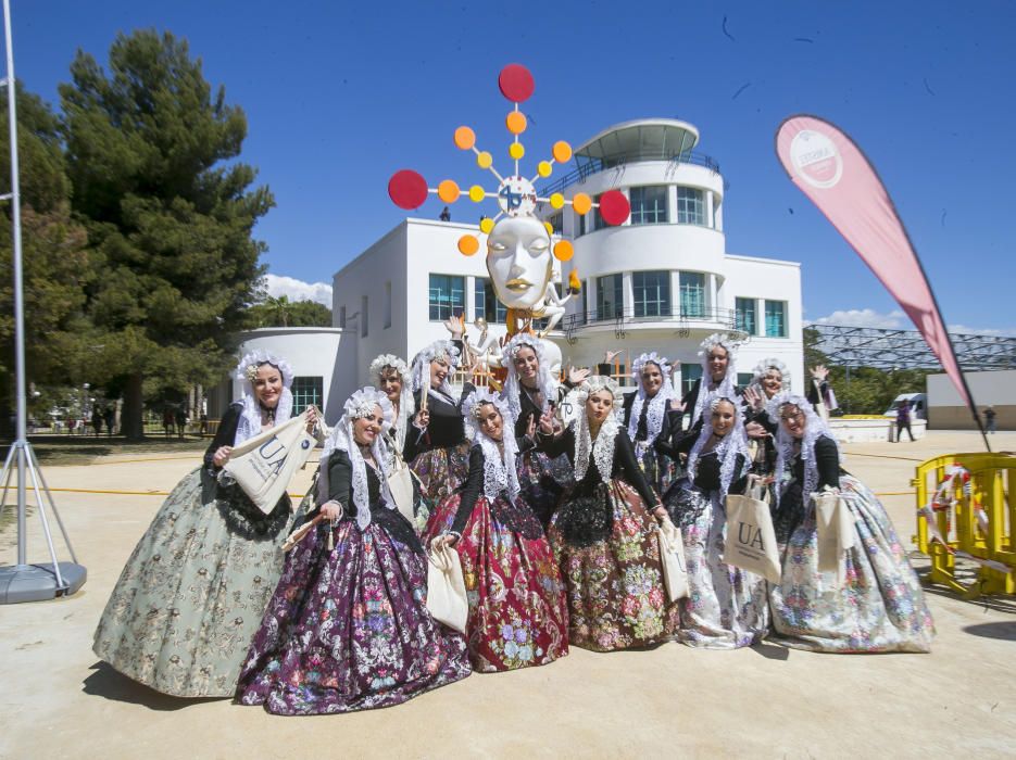 Hogueras en la Universidad de Alicante