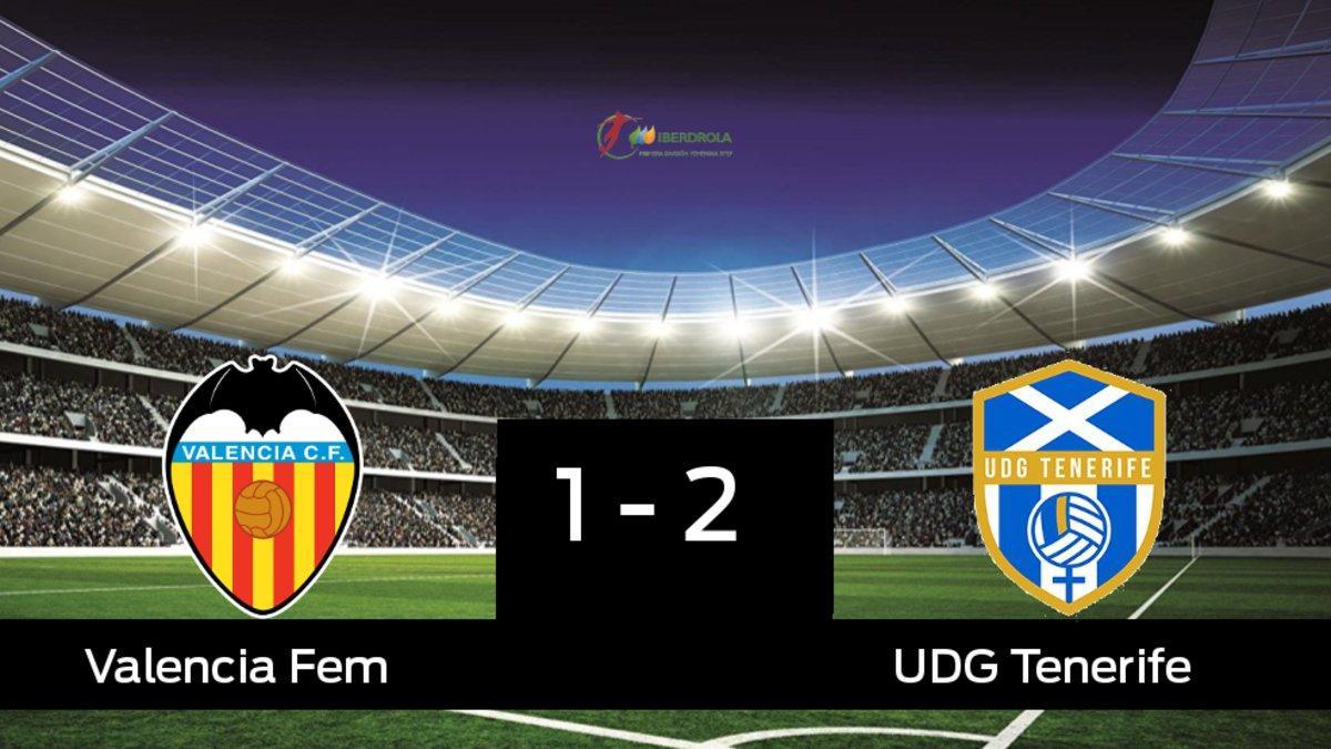 El Granadilla Tenerife Egatesa gana por 1-2 al Valencia Femenino