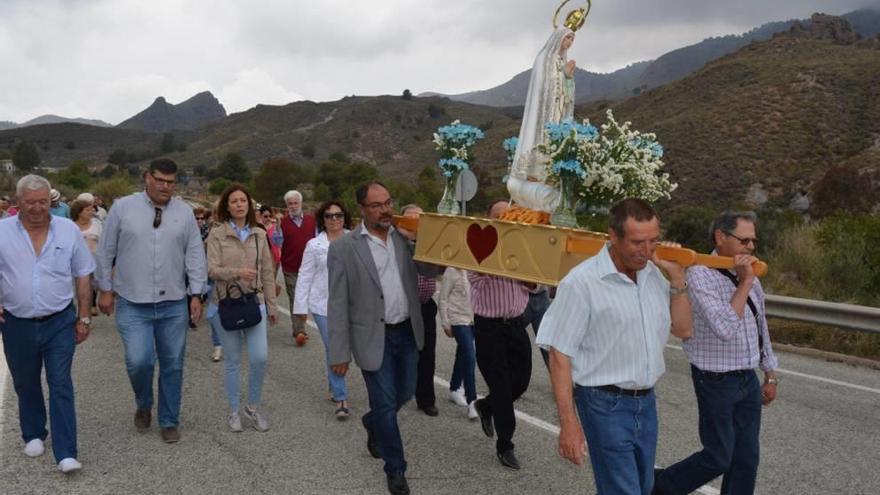 La Virgen de Fátima recorre el Barranco de los Asensios