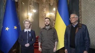 Borrell anuncia desde Kiev otros 500 millones en ayuda militar de la UE a Ucrania