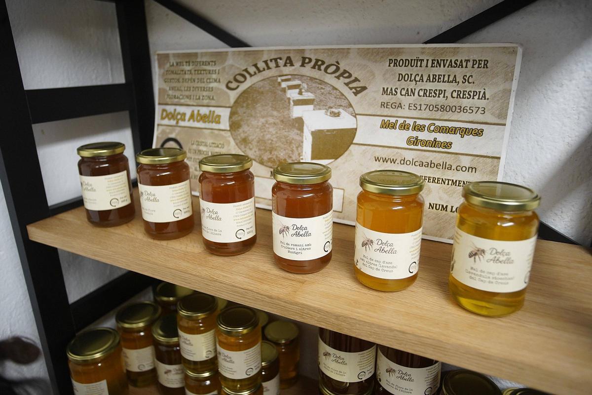 Les mels disponibles a la botiga física i en línia de Dolça Abella.