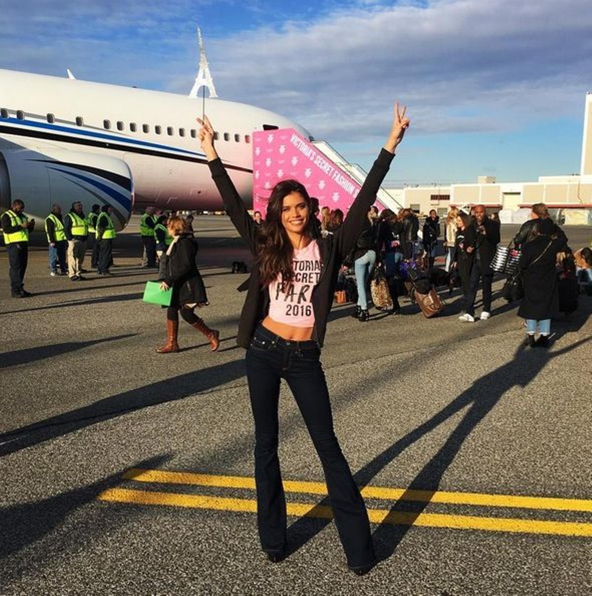 Viaje de los ángeles de Victoria’s Secret: Sara Sampaio