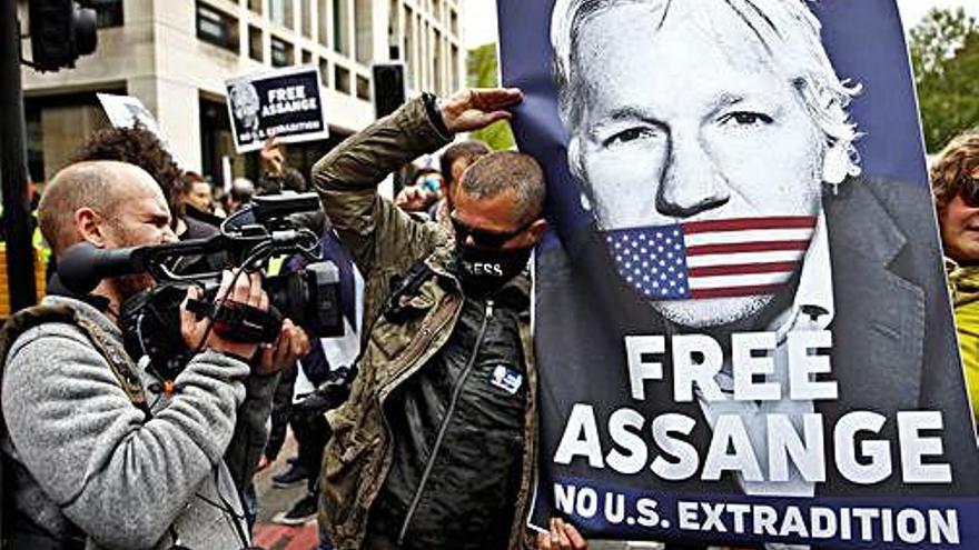 Assange assegura davant un tribunal de Londres que no vol ser extradit als EUA